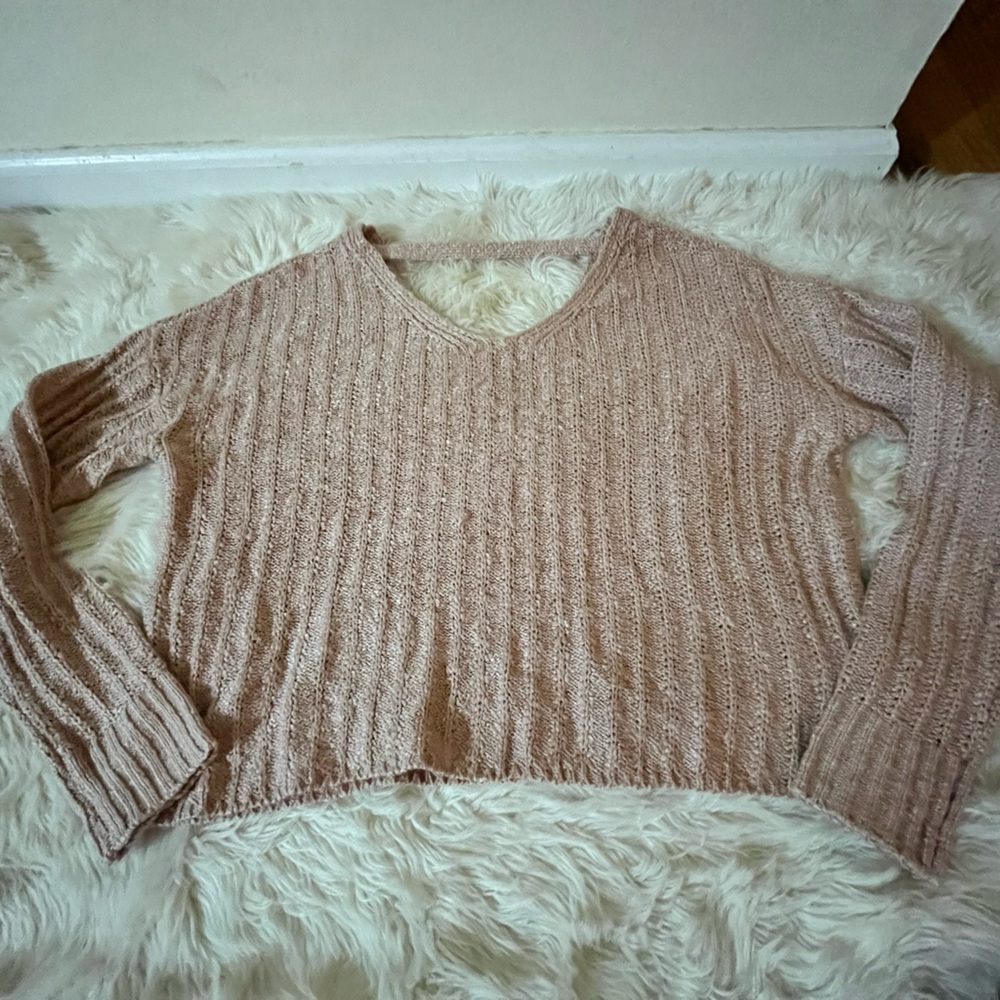 Cropped sweater